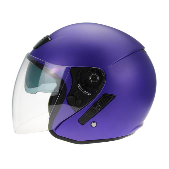 Viper RSV12 Autoroute Matt Purple Motorcycle Helmet £39.95 Open Face Helmets - SKU A023MattPurpleXS from RaceLeathers Motorcycle Clothing