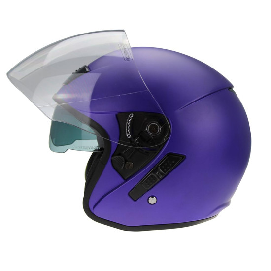 Viper RSV12 Autoroute Matt Purple Motorcycle Helmet £39.95 Open Face Helmets - SKU A023MattPurpleXS from RaceLeathers Motorcycle Clothing