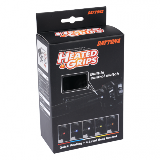 Daytona Sports Bike Heated Grips £99.99 Road Bike Accessories - SKU GRPHT88640 from RaceLeathers Motorcycle Clothing