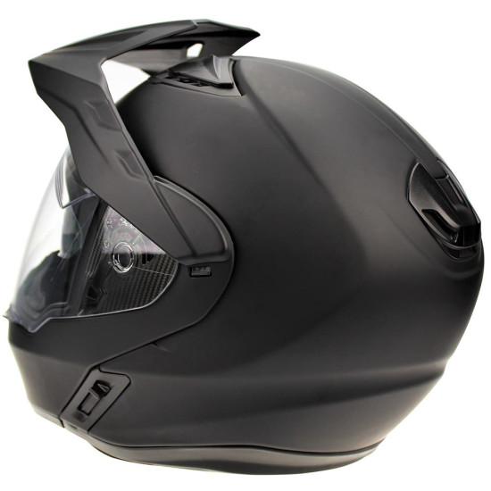 Viper RSV777 Enduro Flip Matt Black Motorcycle Helmet £129.95 Flip Front Motorcycle Helmets - SKU A252MattBlackXS from RaceLeathers Motorcycle Clothing
