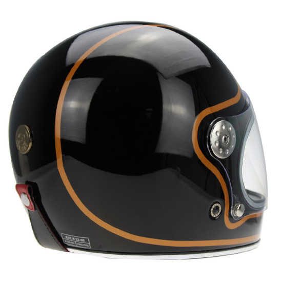 VPR.303 F656 Vintage Black Copper Motorcycle Helmet £149.95 Full Face Helmets - SKU A311BlackCopperXS from RaceLeathers Motorcycle Clothing
