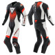 Dainese Laguna Seca 6 Perforated 1Pc N32 Black White Fluo Red