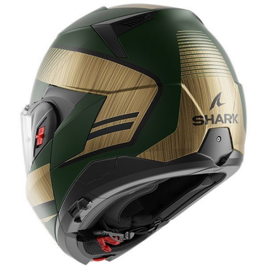 Shark OXO Sikter Matt GUQ £360.99 Flip Front Motorcycle Helmets - SKU 235/HE8711E/GUQ1 from RaceLeathers Motorcycle Clothing