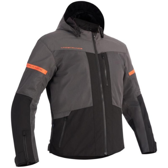 Lindstrands Rexbo V2 Waterproof Mesh Jacket Grey/Red £199.95 Mens Motorcycle Jackets - SKU 7202506029048 from RaceLeathers Motorcycle Clothing