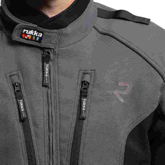 Rukka Air Vihti Jacket Grey £519.95 Mens Motorcycle Jackets - SKU 87AIRVIHTIJG46 from RaceLeathers Motorcycle Clothing