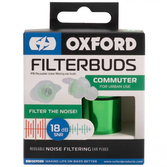 Oxford FilterBuds Commuter 18 SNR