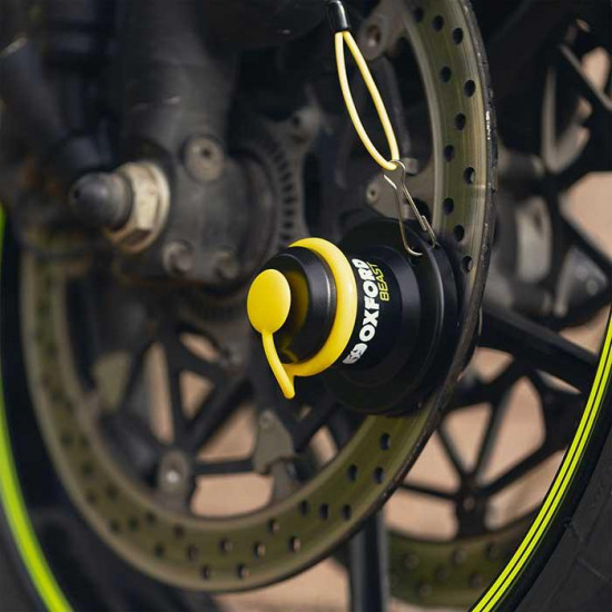 Oxford Beast Disc Lock £99.99 Security - SKU LK121 from RaceLeathers Motorcycle Clothing