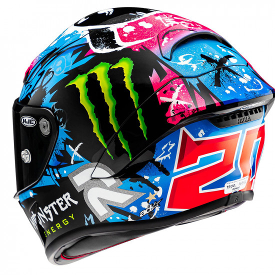 HJC RPHA1 Quartararo Le Mans Monster Energy £879.99 Full Face Helmets - SKU RP1QLMS2XL from RaceLeathers Motorcycle Clothing