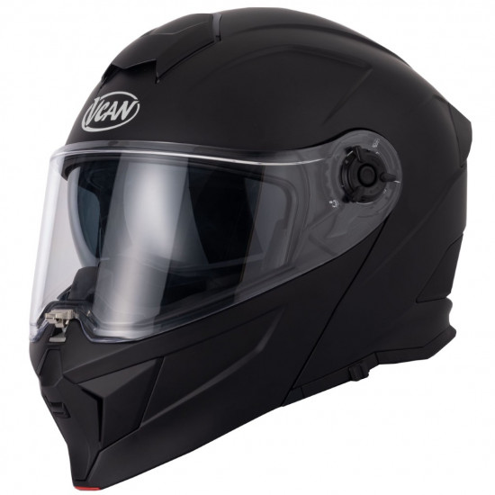 Vcan H276 Matt Black Helmet £129.99 Flip Front Motorcycle Helmets - SKU RLMWTSS001 from RaceLeathers Motorcycle Clothing