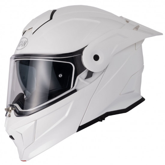 Vcan H276 White Helmet £129.99 Flip Front Motorcycle Helmets - SKU RLMWTSS007 from RaceLeathers Motorcycle Clothing