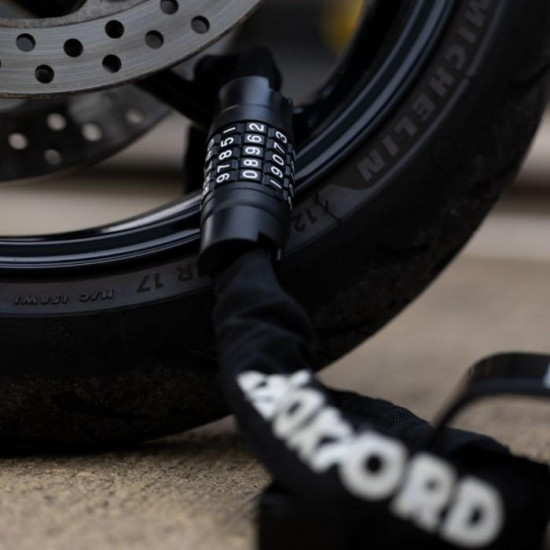 Oxford Combi Chain 8mm x 2m £34.99 Security - SKU LK119 from RaceLeathers Motorcycle Clothing