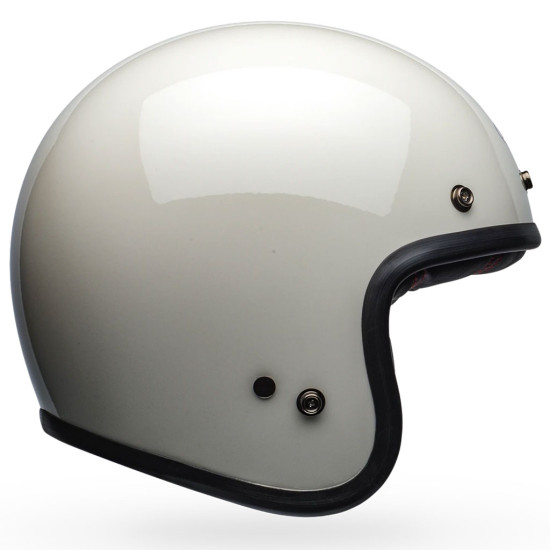 Bell Custom 500 Gloss Vintage White £119.99 Full Face Helmets - SKU 34890-579XS from RaceLeathers Motorcycle Clothing