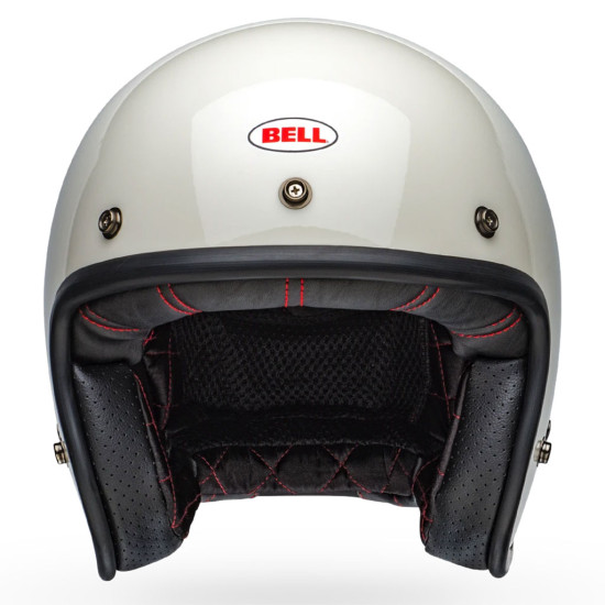Bell Custom 500 Gloss Vintage White £119.99 Full Face Helmets - SKU 34890-579XS from RaceLeathers Motorcycle Clothing