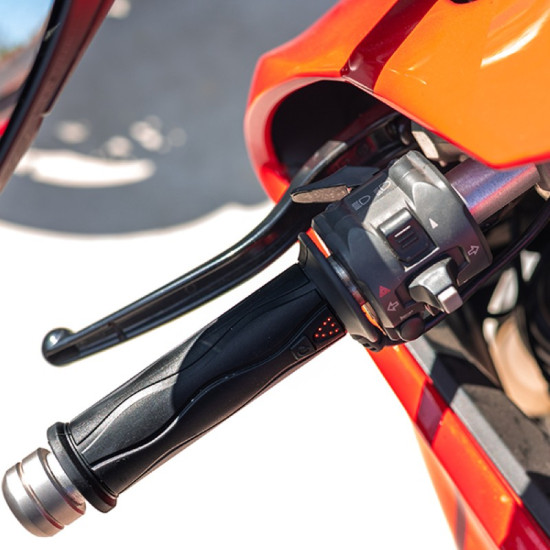 RiderR Heated Grips Black £99.99 Road Bike Accessories - SKU 950/RR504 from RaceLeathers Motorcycle Clothing