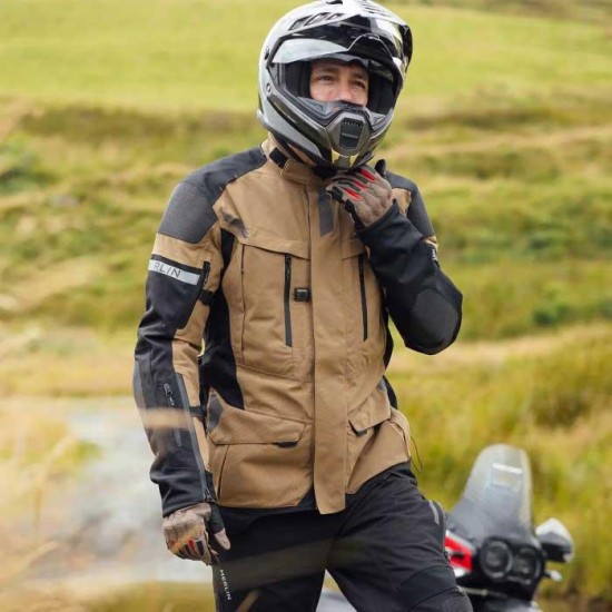 Merlin Akashi Pro D3O Laminated Jacket Desert £359.95 Mens Motorcycle Jackets - SKU MWP197/DES/SML from RaceLeathers Motorcycle Clothing