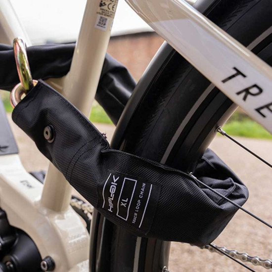 Hiplok Xl Chain & Sleeve £89.99 Security - SKU 350/XL1AB from RaceLeathers Motorcycle Clothing