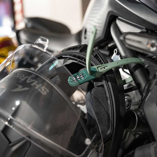 Hiplok Z Lok Combo V2 Green £24.99 Security - SKU 350/ZCOMB1GR from RaceLeathers Motorcycle Clothing