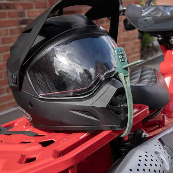 Hiplok Z Lok Combo V2 Green £24.99 Security - SKU 350/ZCOMB1GR from RaceLeathers Motorcycle Clothing