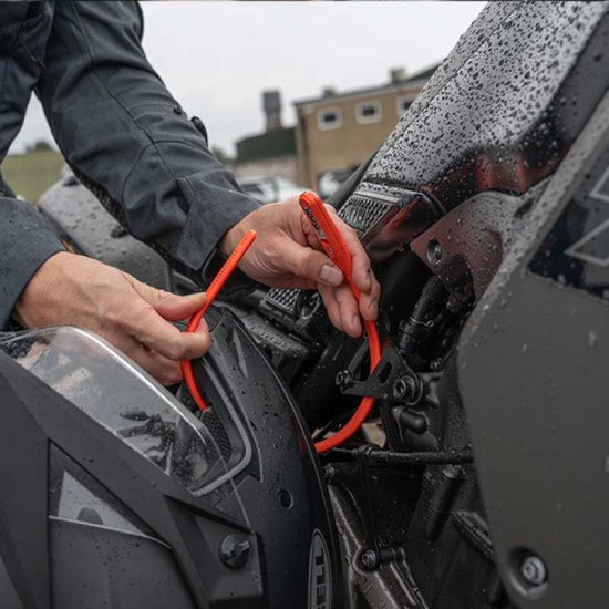 Hiplok Z Lok Combo V2 Orange £24.99 Security - SKU 350/ZCOMB1OR from RaceLeathers Motorcycle Clothing