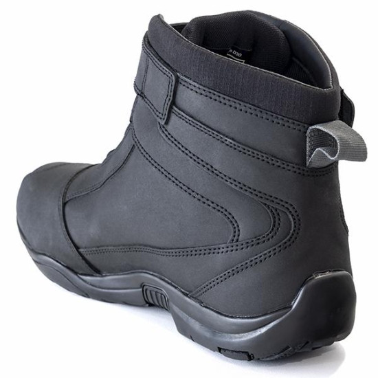 Richa Rush D30 Waterproof Boots Black £99.99 Mens Motorcycle Touring Boots - SKU 084/RUSH/BLK/36 from RaceLeathers Motorcycle Clothing