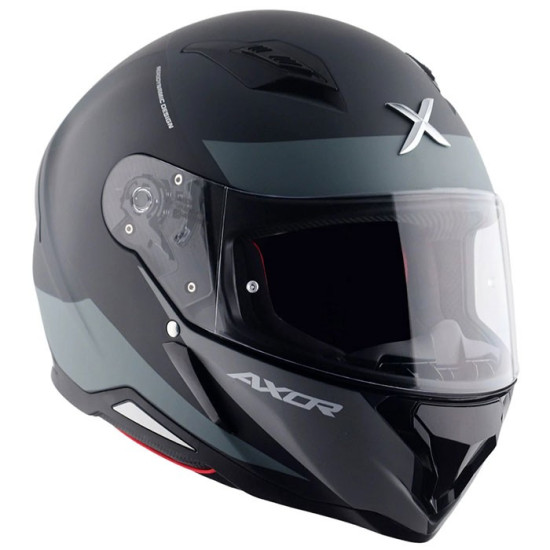 Axor SH890 Hunter Turbo Matt Black Grey Helmet