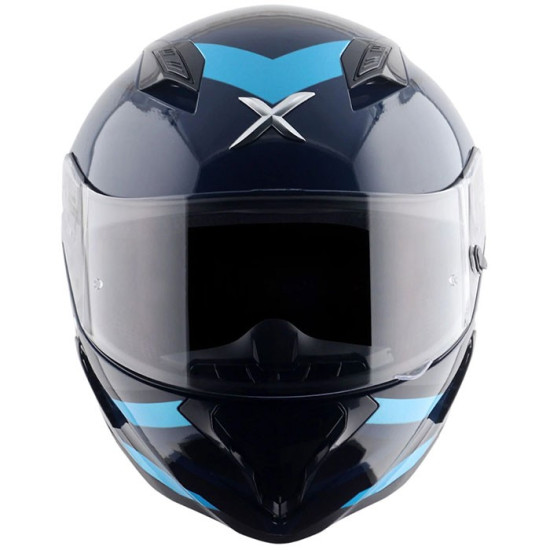 Axor SH890 Cornet Black Blue Helmet £69.95 Full Face Helmets - SKU AXR033L from RaceLeathers Motorcycle Clothing