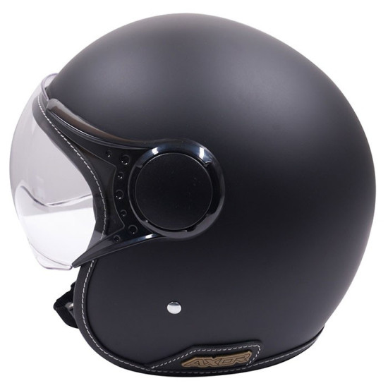 Axor Jet Matt Black Helmet With Black Interior