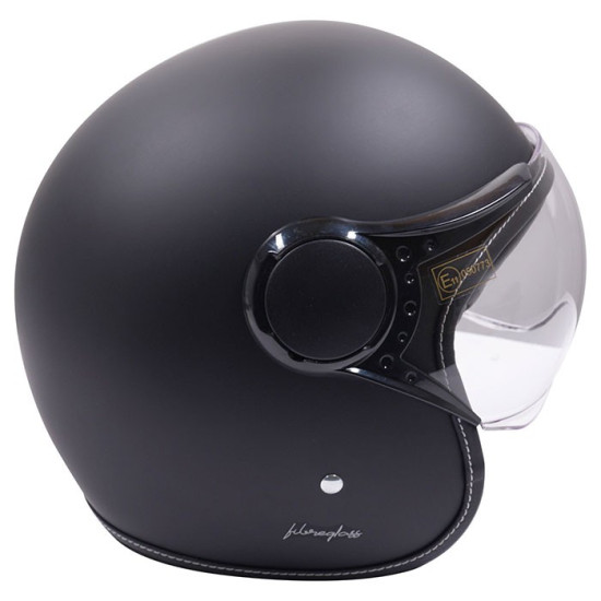 Axor Jet Matt Black Helmet With Black Interior