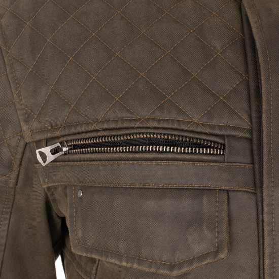 Oxford Hardy 2.0 Mens Khaki Jacket £249.99 Mens Motorcycle Jackets - SKU TM250402S from RaceLeathers Motorcycle Clothing