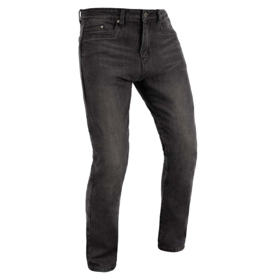 Oxford Super Jeans Slim Mens Black Regular Leg