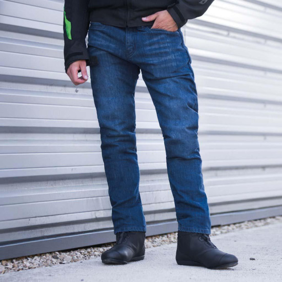 Oxford Super Jeans Slim Mens Indigo Regular Leg £99.99 Motorcycle Jeans - SKU DM2531023032 from RaceLeathers Motorcycle Clothing