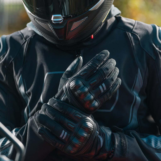 Oxford Omega 1.0 Air Mens Glove Stealth Black £49.99 Mens Motorcycle Gloves - SKU GM2531012XL from RaceLeathers Motorcycle Clothing