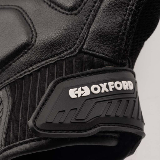 Oxford Omega 1.0 Air Mens Glove Black Green £49.99 Mens Motorcycle Gloves - SKU GM2531032XL from RaceLeathers Motorcycle Clothing