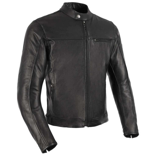 Oxford Walton 2.0 Mens Leather Jacket Black