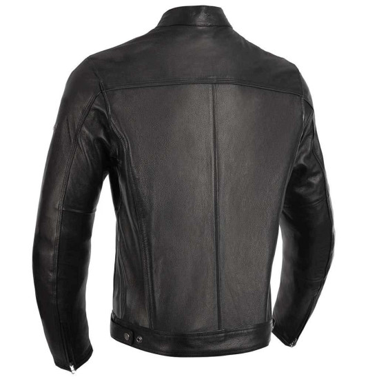 Oxford Walton 2.0 Mens Leather Jacket Black
