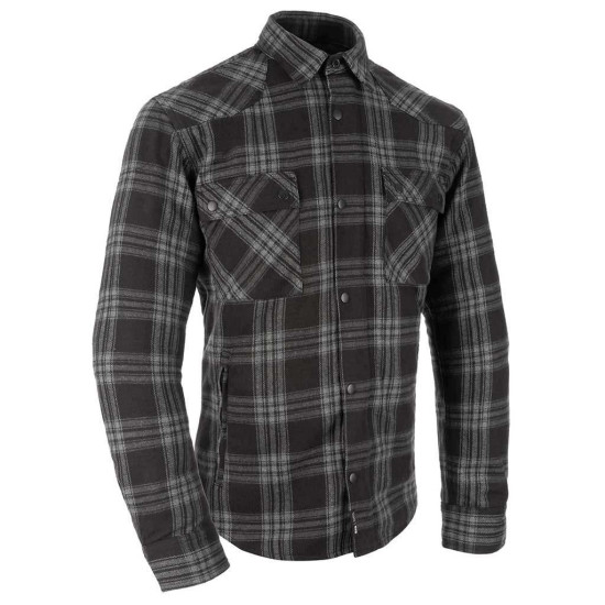 Oxford Kickback 3.0 Mens Riding Shirt Grey