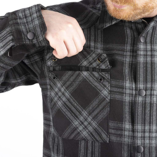 Oxford Kickback 3.0 Mens Riding Shirt Grey £139.99 Mens Motorcycle Jackets - SKU TM2501012XL from RaceLeathers Motorcycle Clothing