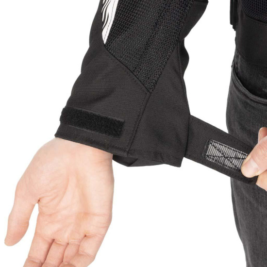 Oxford Omega 1.0 Air Mens Jacket Black White £169.99 Mens Motorcycle Jackets - SKU TM2531012XL from RaceLeathers Motorcycle Clothing