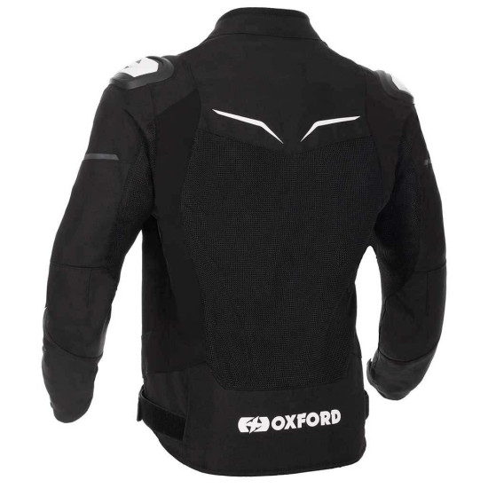 Oxford Omega 1.0 Air Mens Jacket Black White