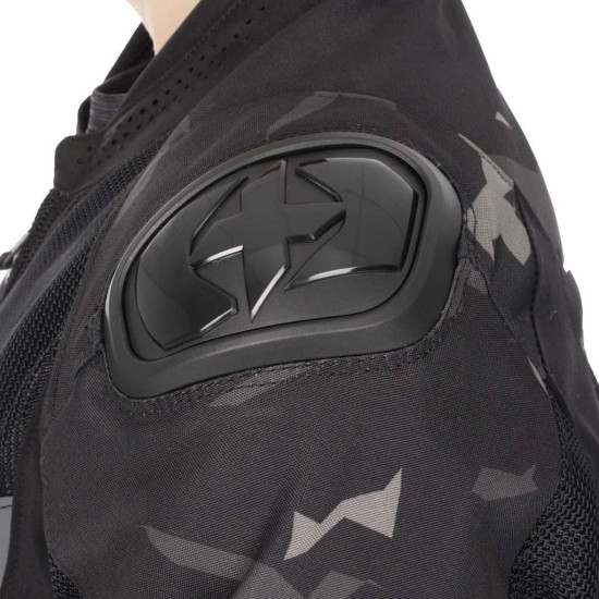 Oxford Omega 1.0 Air Mens Jacket Black Camo £169.99 Mens Motorcycle Jackets - SKU TM2531022XL from RaceLeathers Motorcycle Clothing