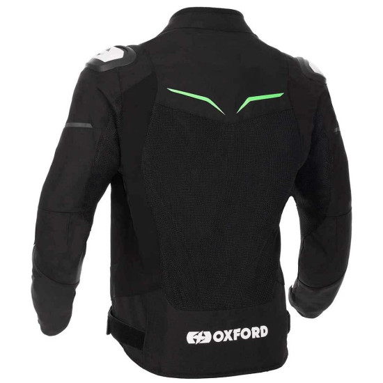 Oxford Omega 1.0 Air Mens Jacket Black Green