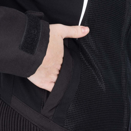 Oxford Omega 1.0 Air Womens Jacket Black White £169.99 Ladies Motorcycle Jackets - SKU TW25310108 from RaceLeathers Motorcycle Clothing