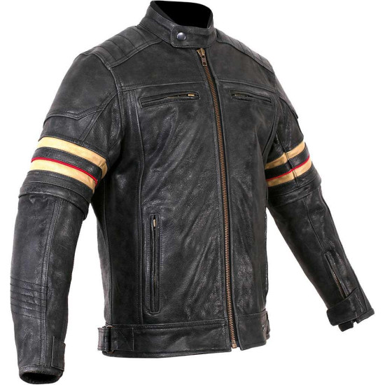Duchinni Detroit Jacket Youth Black £179.99 Childs Motorcycle Jackets - SKU DJDET14LA from RaceLeathers Motorcycle Clothing