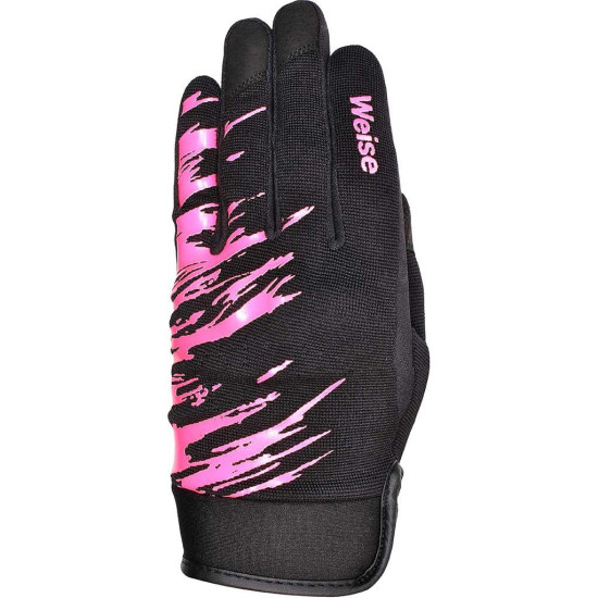 Weise Pit 2.0 Gloves Black Pink £36.99 Mens Motorcycle Gloves - SKU WGPI289LA from RaceLeathers Motorcycle Clothing