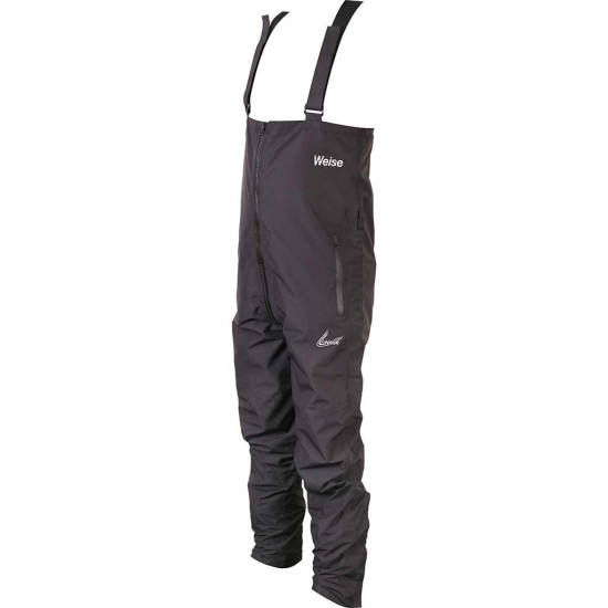 Weise Tempest Waterproof Salopettes Black £89.99 Waterproofs - SKU WTS142X from RaceLeathers Motorcycle Clothing