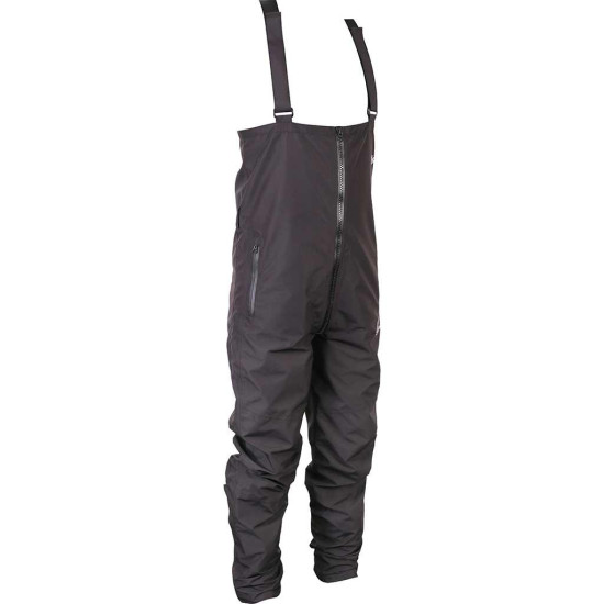 Weise Tempest Waterproof Salopettes Black £89.99 Waterproofs - SKU WTS142X from RaceLeathers Motorcycle Clothing