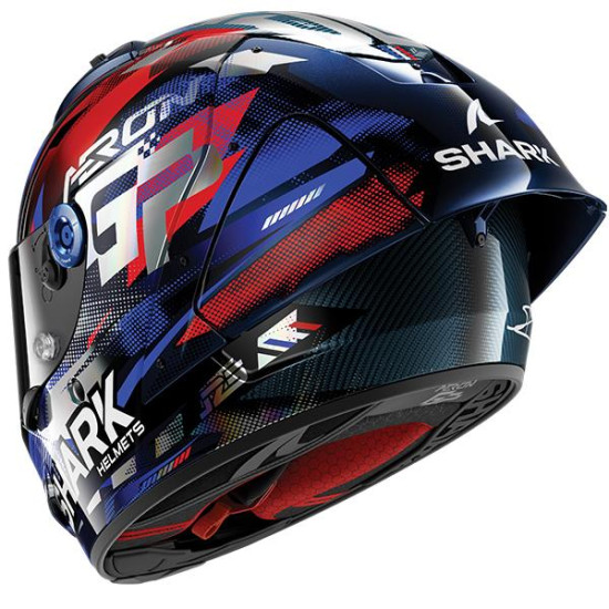 Shark Aeron-GP FIM Zarco Victory Blue Red Black £949.99 Full Face Helmets - SKU 200/HE1054E/DBU1 from RaceLeathers Motorcycle Clothing