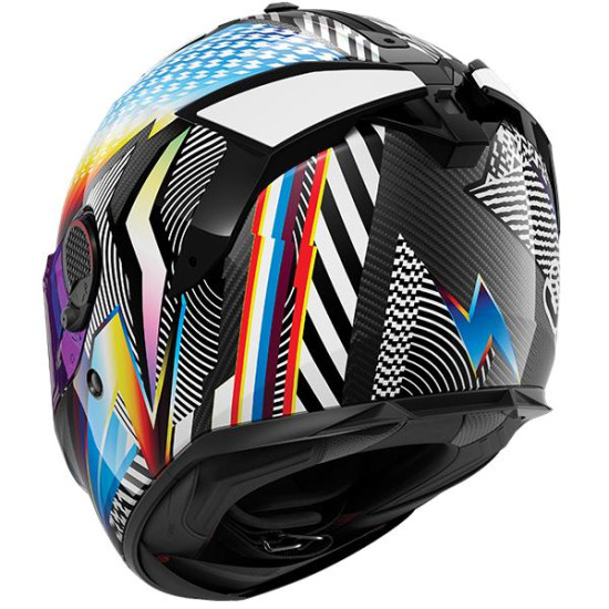 Shark Spartan GT Pro Carbon Sthyr Black White Rainbow
