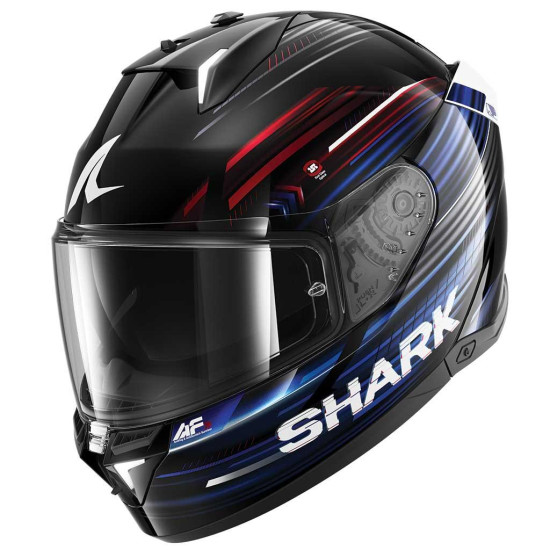 Shark Skwal I3 Light-Blur Black Red Blue