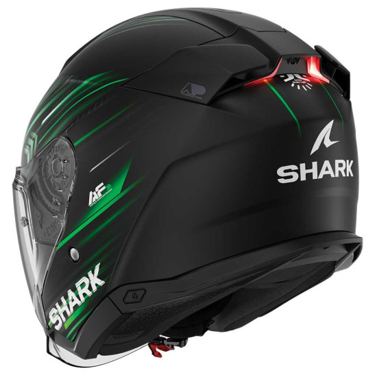 Shark Skwal I3 Jet Light-Blur Black Green